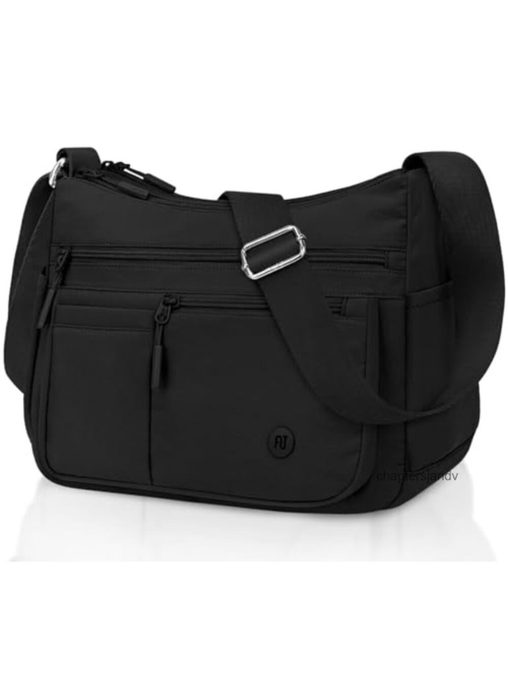 Nylon Crossbody Bag Multi Pocket Lightweight Travel Purse Shoulder Handbag